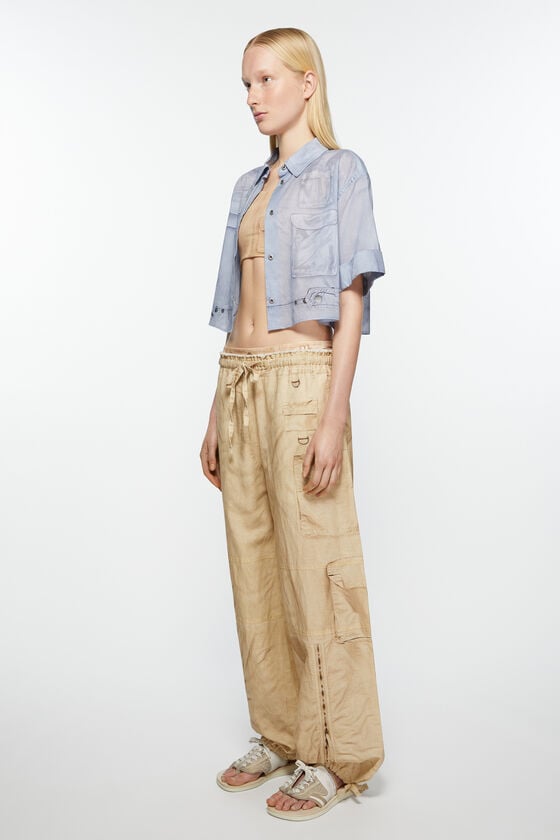 Acne Studios Bedruckte Hose mit entspannter Passform Begrenzt auf 3 Tage