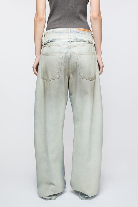 Acne Studios Coated denim trousers 2025