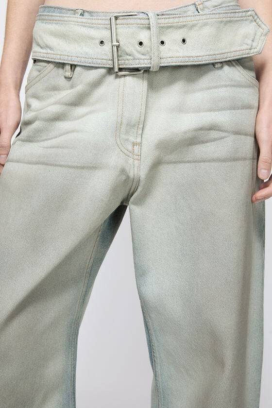 Acne Studios Coated denim trousers 2025
