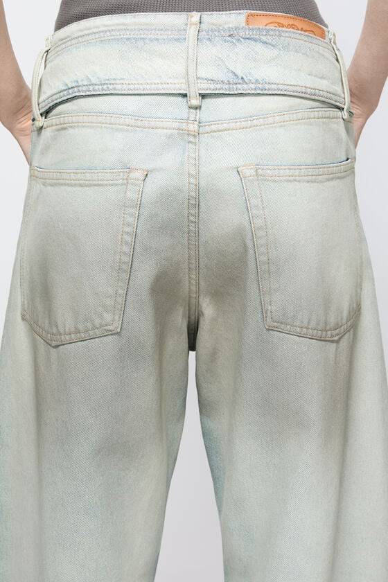 Acne Studios Coated denim trousers 2025