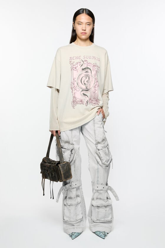 Acne Studios Chino-Twill-HoseCargo-Twillhose Verkauf
