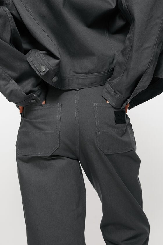 Acne Studios Canvas-Hose mit Patch-Konstruktion Unisex Schlussverkauf