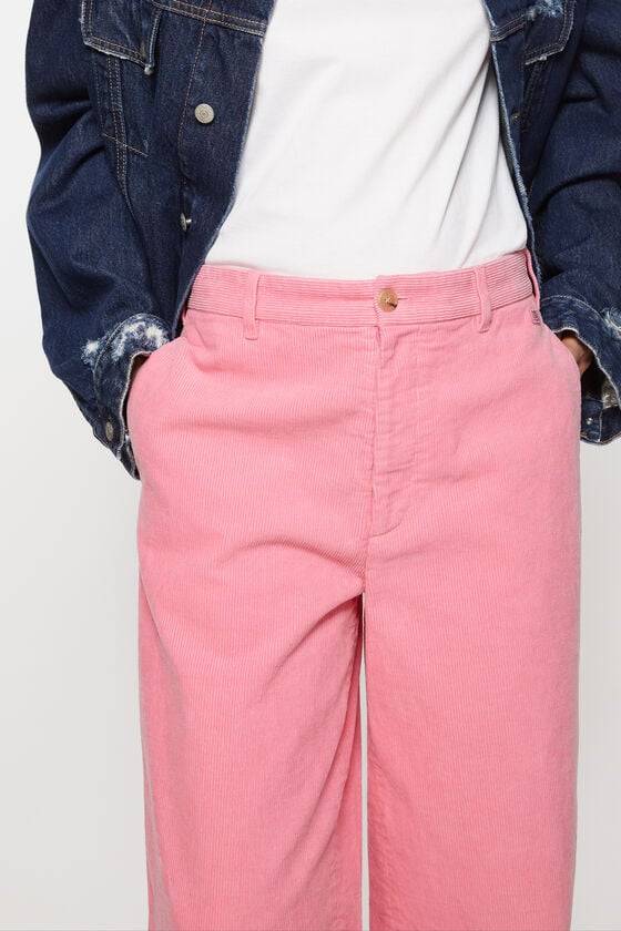 Acne Studios Cord-Hose Unisex Meist gekauft