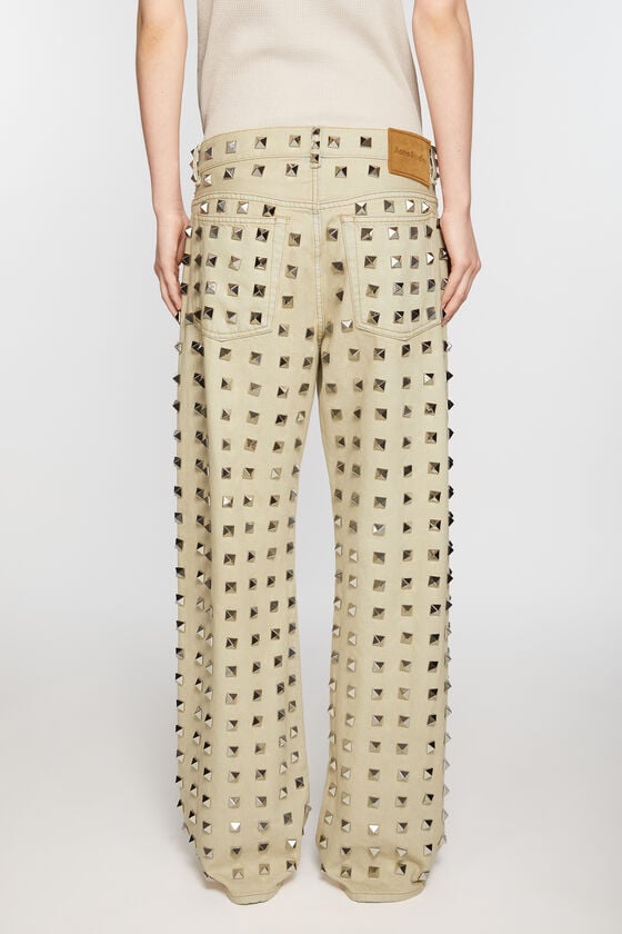 Acne Studios Jeans mit Nieten - Lockere Passform Laufsteg-Show Günstig kaufen
