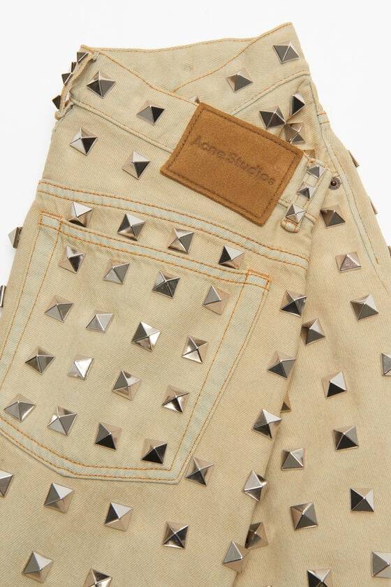 Acne Studios Jeans mit Nieten - Lockere Passform Laufsteg-Show Günstig kaufen