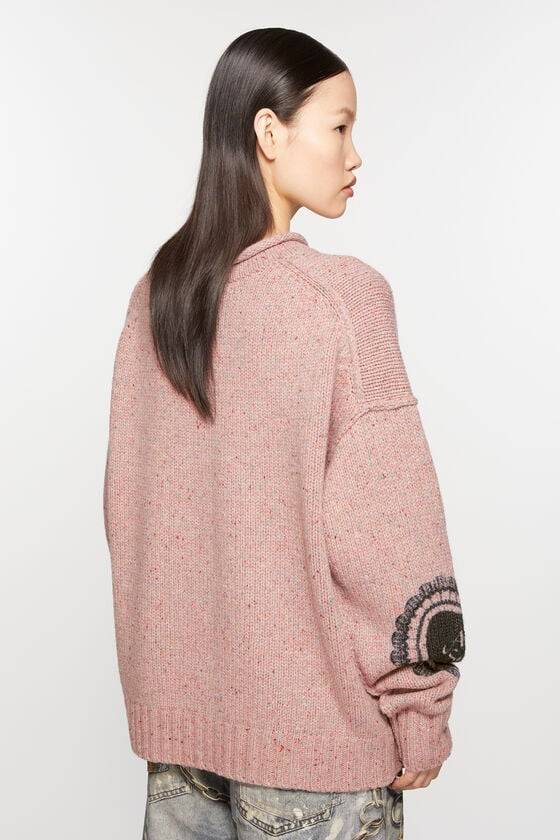 Acne Studios Bedruckter Pullover aus Wollmischung Online Shopping