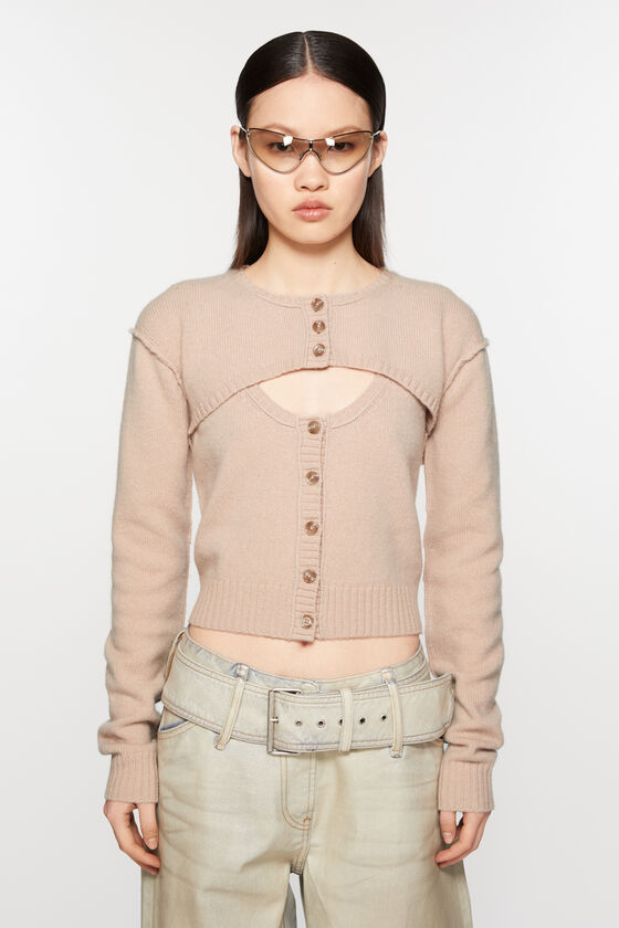 Acne Studios Gestrickter Cardigan Saisonschlussverkauf