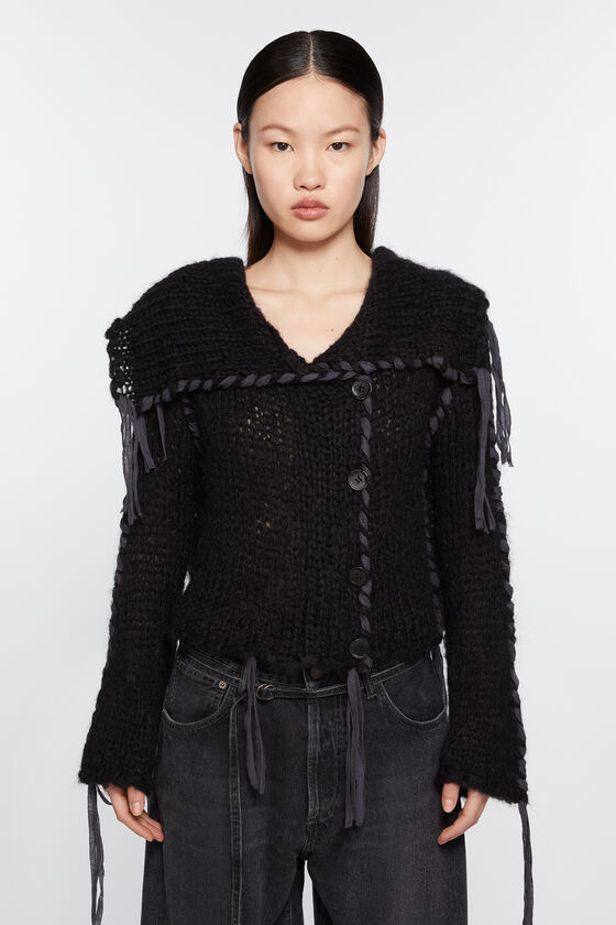 Acne Studios Strickjacke mit Schnürung Cyber Monday