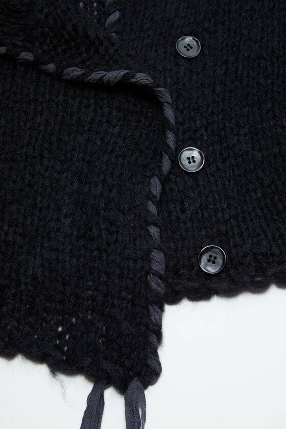 Acne Studios Strickjacke mit Schnürung Cyber Monday