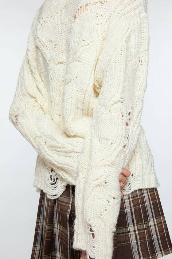 Acne Studios Häkelpullover im Used-Look Top Angebot