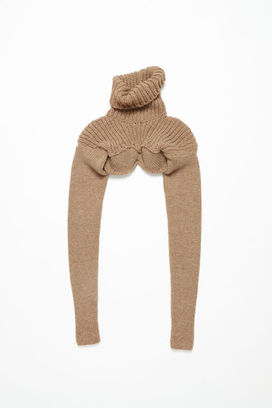 Acne Studios Cropped high neck knit Laufsteg-Show Online Outlet