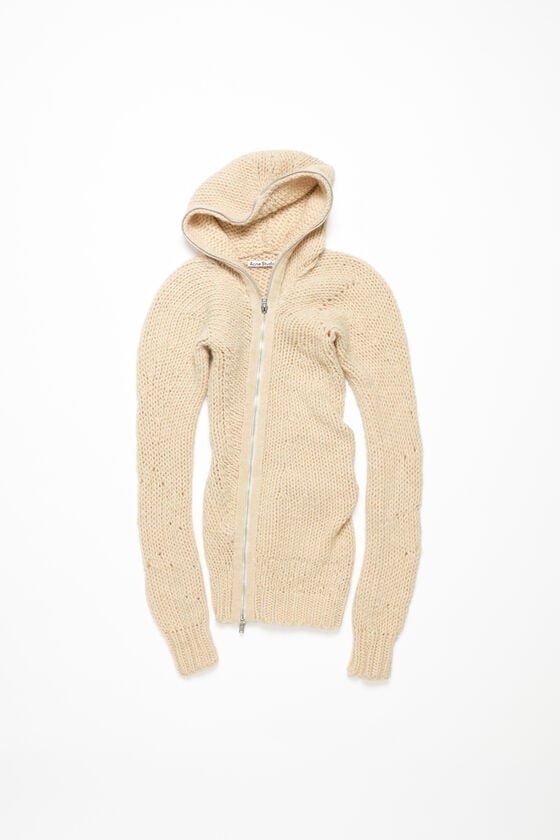 Acne Studios Knit hooded dress Laufsteg-Show Blitzangebot