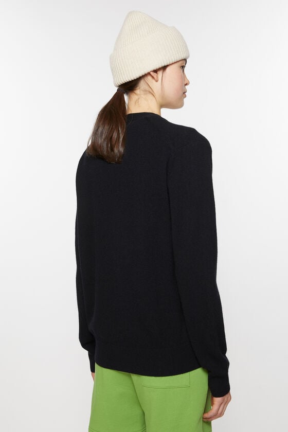 Acne Studios Strickjacke mit V-Ausschnitt Unisex VIP-Rabatte