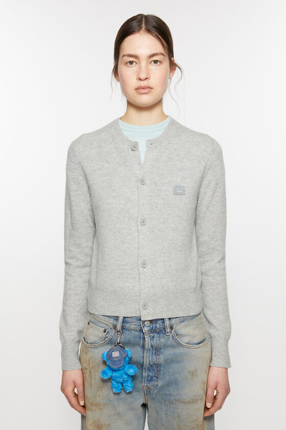 Acne Studios Cardigan mit Rundhalsausschnitt Tiefpreis