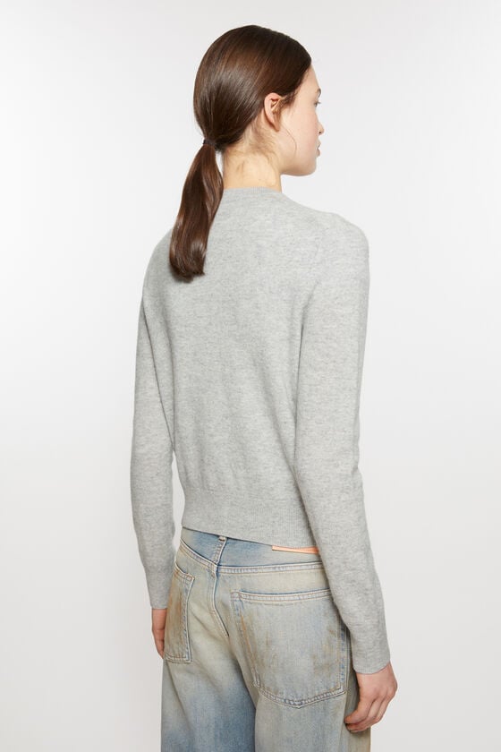 Acne Studios Cardigan mit Rundhalsausschnitt Tiefpreis