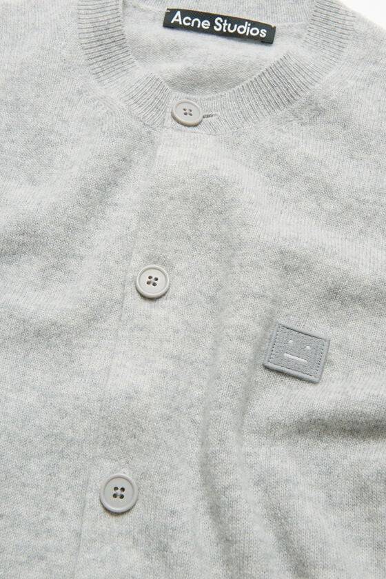 Acne Studios Cardigan mit Rundhalsausschnitt Tiefpreis
