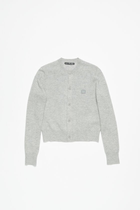 Acne Studios Cardigan mit Rundhalsausschnitt Tiefpreis