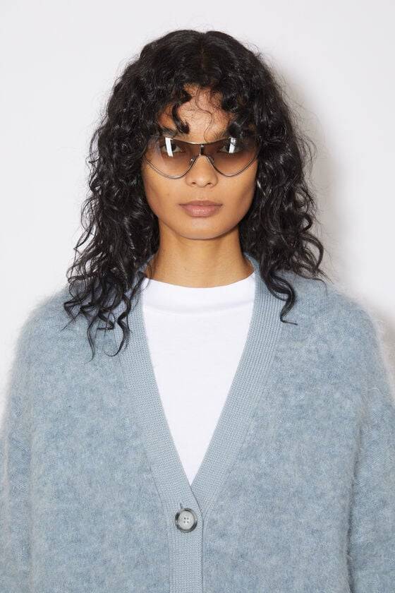 Acne Studios Woll-Mohair-Cardigan Bis zu 50% Rabatt