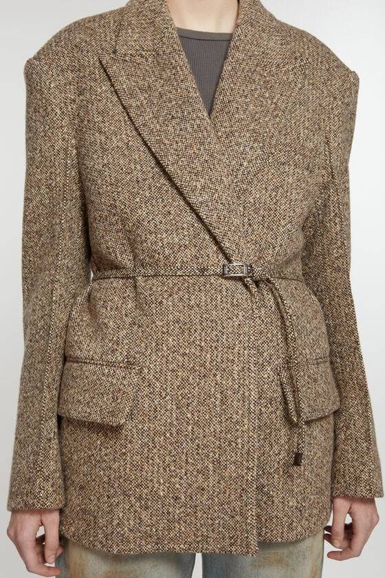 Acne Studios Einreihige Anzugjacke Nur noch ein Tag übrig