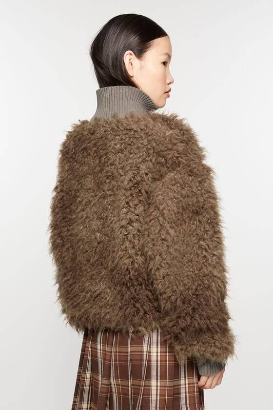 Acne Studios Pelzjacke Clearance-Verkauf