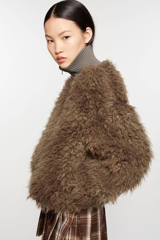 Acne Studios Pelzjacke Clearance-Verkauf