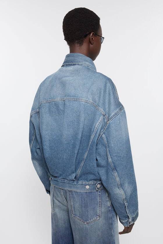 Acne Studios Jeansjacke - Lockere Cropped-Passform Outlet