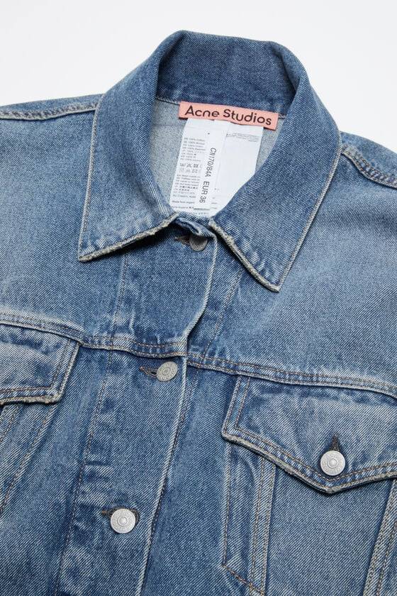 Acne Studios Jeansjacke - Lockere Cropped-Passform Outlet