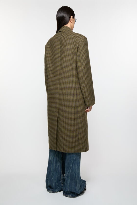 Acne Studios Zweireihiger Wollmantel Auslauf