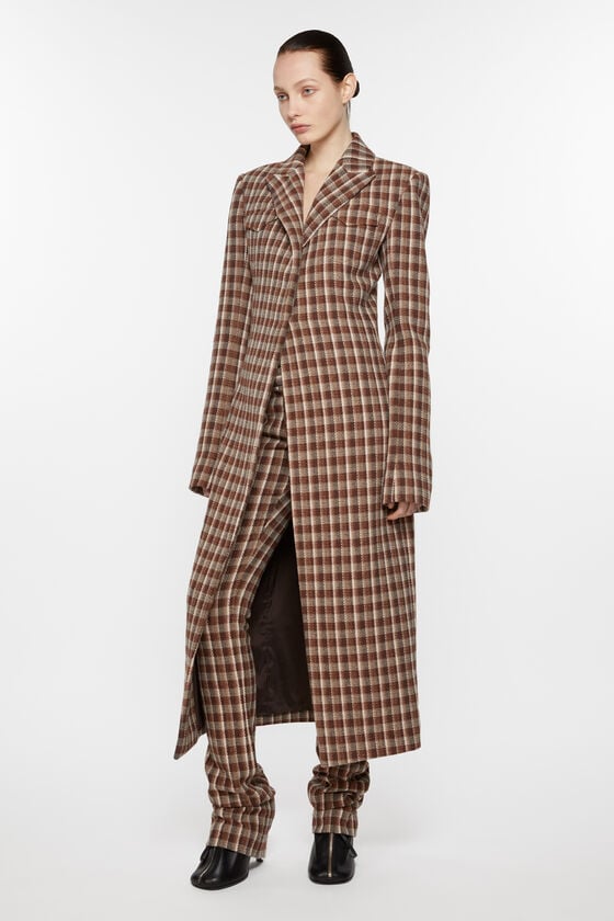 Acne Studios Single-breasted coat Laufsteg-Show Schlussverkauf