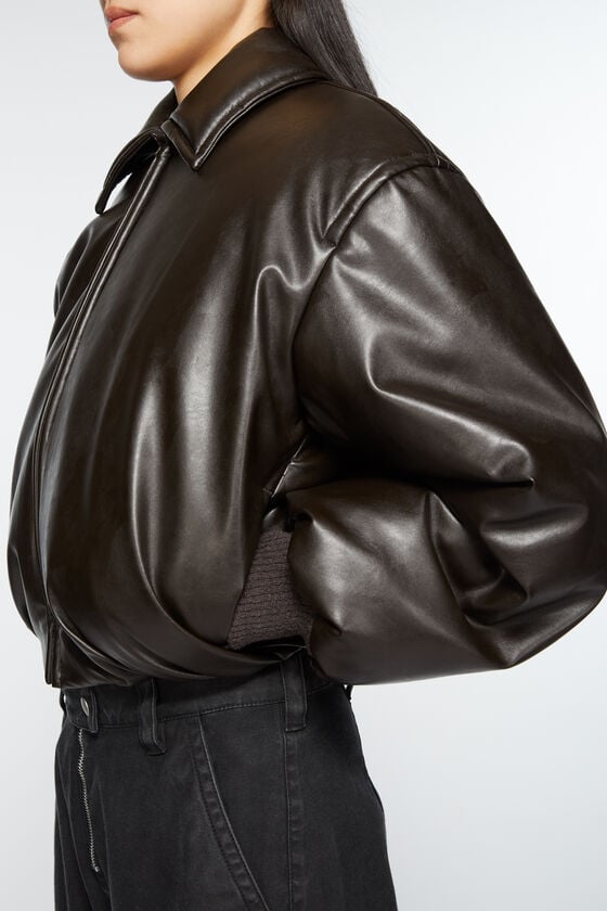 Acne Studios Beschichtete Bomberjacke Günstiger Verkauf