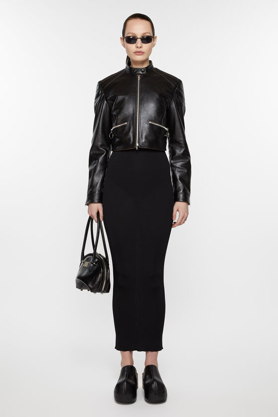 Acne Studios Bikerjacke aus Leder Meist gekauft
