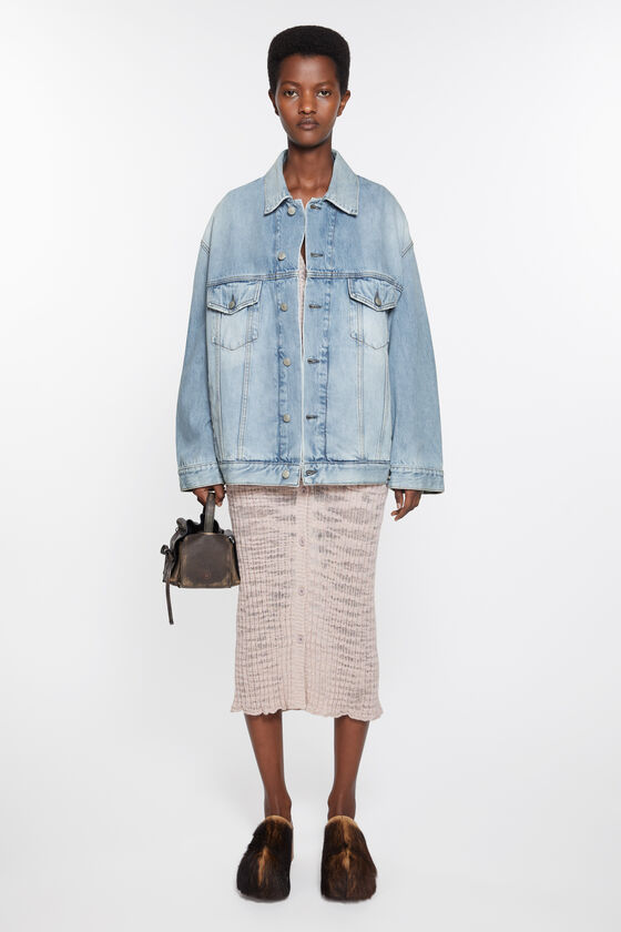 Acne Studios Jeansjacke – entspannte Passform Sonderangebot