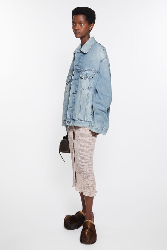 Acne Studios Jeansjacke – entspannte Passform Sonderangebot