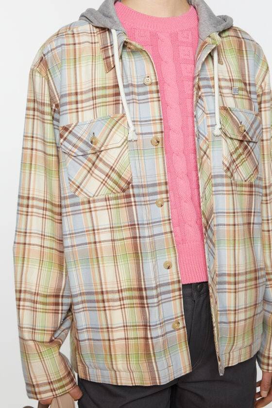 Acne Studios Überhemdjacke mit Kapuze Unisex Günstig kaufen