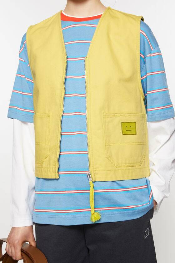 Acne Studios Canvas-Weste Jacke Unisex Flash Sale