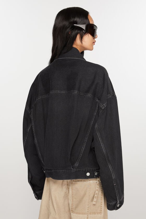 Acne Studios Denimjacke – gecroppt mit lockerer Passform Preisnachlass