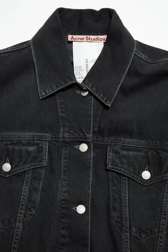 Acne Studios Denimjacke – gecroppt mit lockerer Passform Preisnachlass