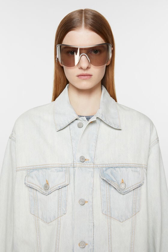 Acne Studios Jeansjacke – entspannte Passform Saisonschlussverkauf