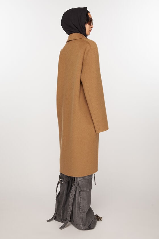 Acne Studios Einreihiger Wollmantel Valentinstagsangebot