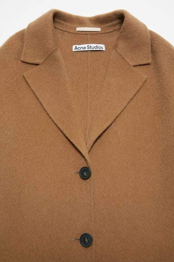 Acne Studios Einreihiger Wollmantel Valentinstagsangebot