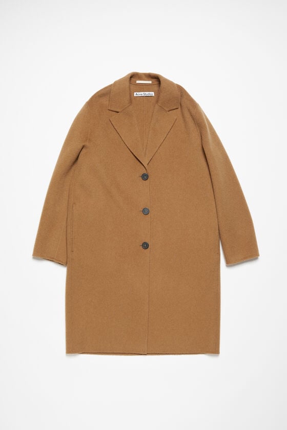 Acne Studios Einreihiger Wollmantel Valentinstagsangebot