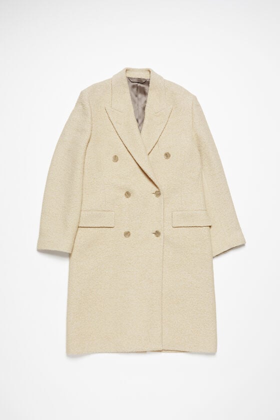 Acne Studios Zweireihiger Wollmantel Jubiläumsangebot