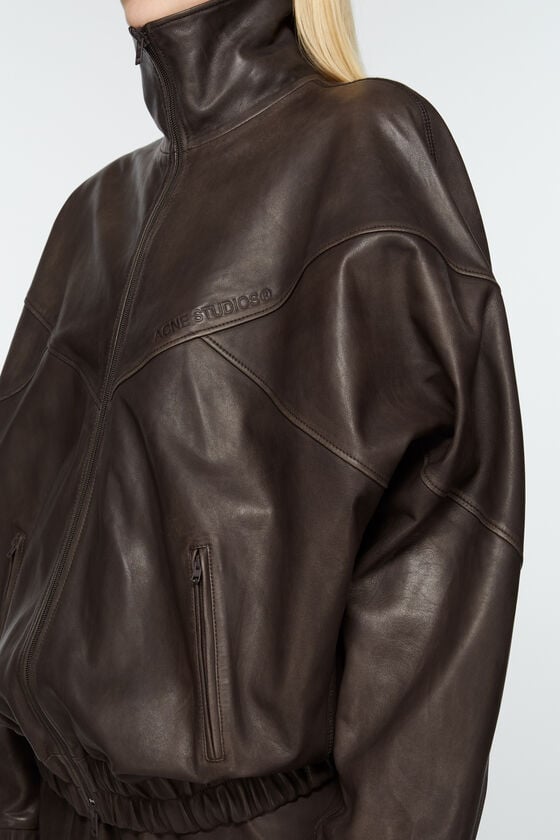 Acne Studios Lederjacke Heißer Verkauf