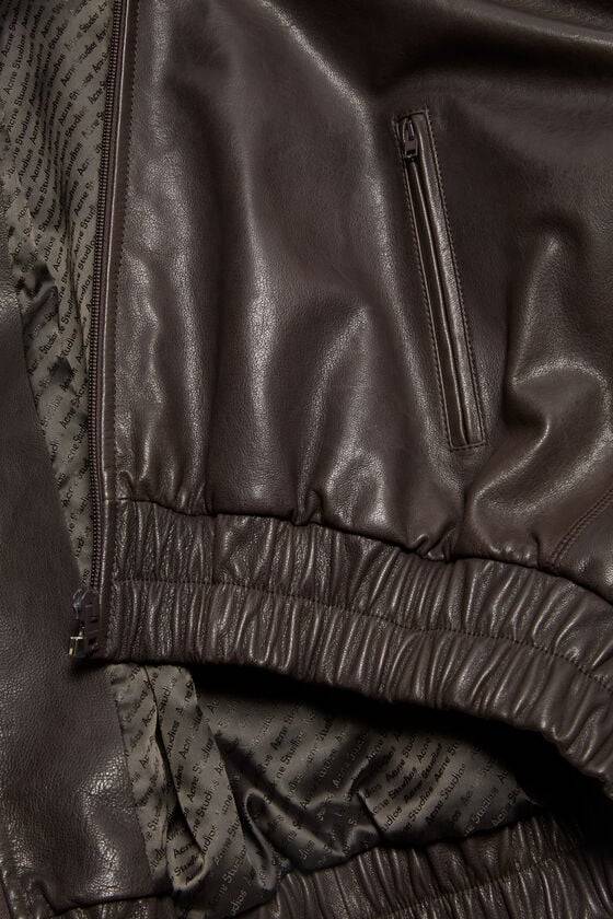 Acne Studios Lederjacke Heißer Verkauf