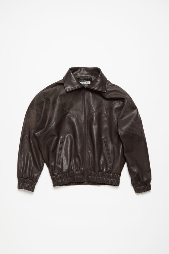 Acne Studios Lederjacke Heißer Verkauf
