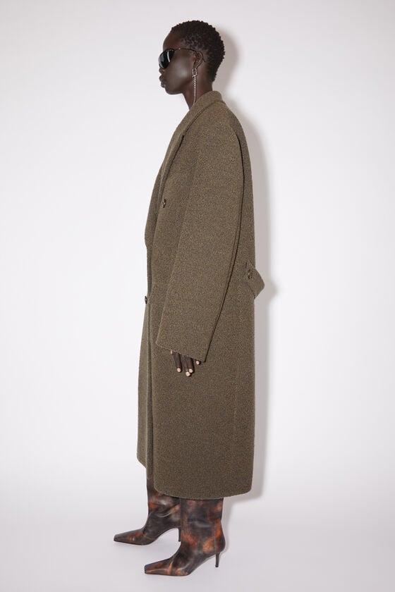 Acne Studios Zweireihiger Wollmantel Blitzangebot