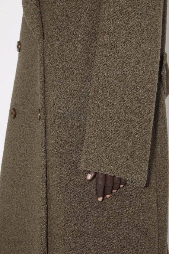 Acne Studios Zweireihiger Wollmantel Blitzangebot