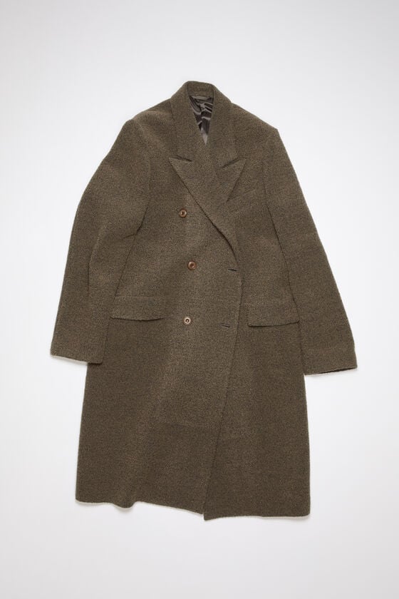 Acne Studios Zweireihiger Wollmantel Blitzangebot