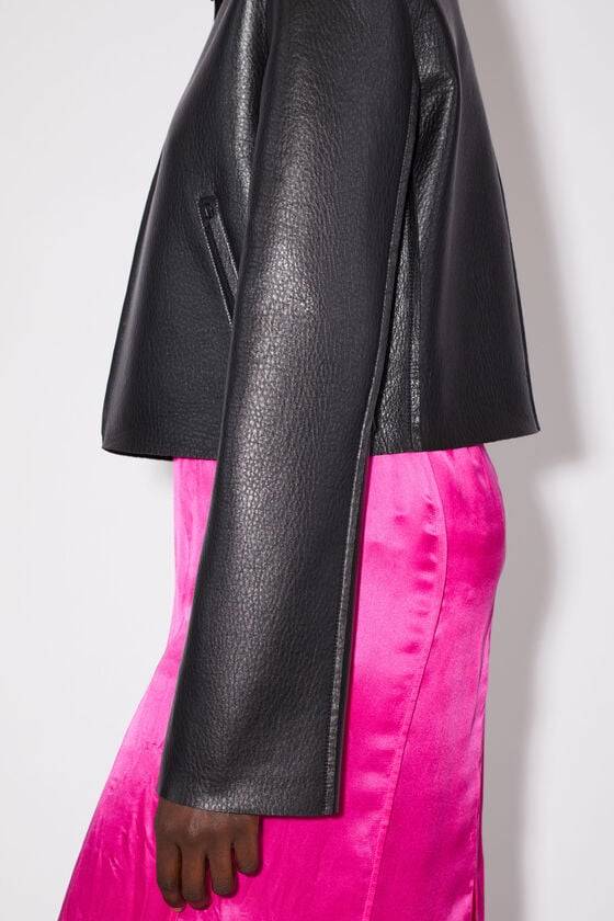 Acne Studios Lederjacke Saisonale Angebote