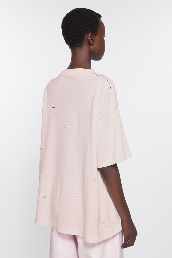 Acne Studios Logo-T-Shirt – lockere Passform VIP-Rabatte